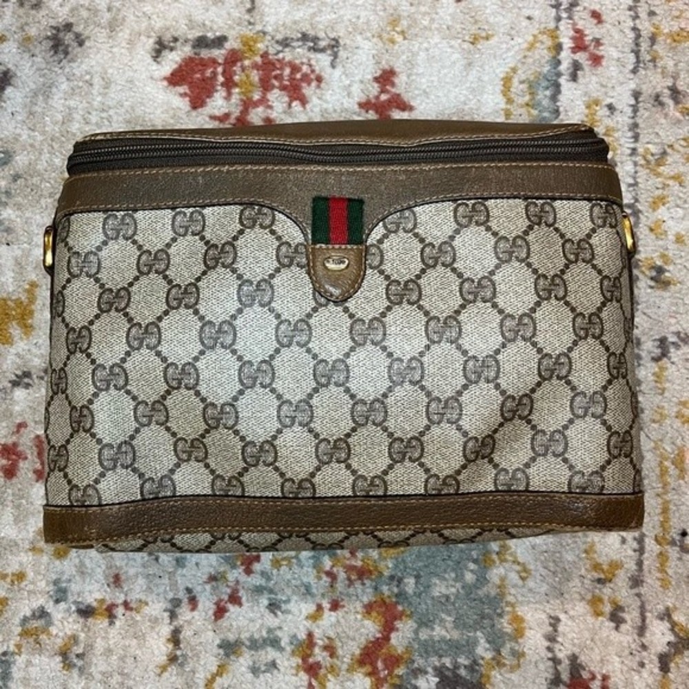 Gucci Accessory Collection Vintage Travel/Accessory Bag
